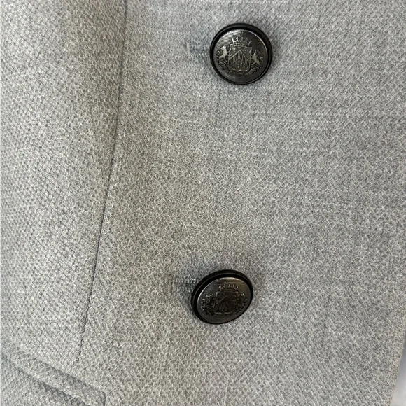 White House Black Market Light Gray Blazer - Picture 6 of 17